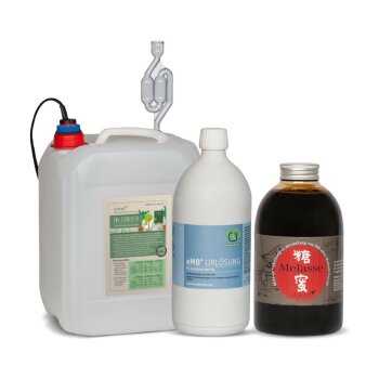 EMa Fermenter-Einsteigerset eMB 10 Liter für Kläranlagen und Abfallwirtschaft