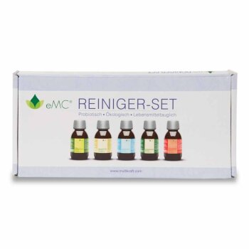 Reiniger-Geschenk- oder Probe-Set 5 x 100ml EM-Reiniger von Multikraft