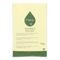 Manju Salz 100 g in der Nachfüllpackung