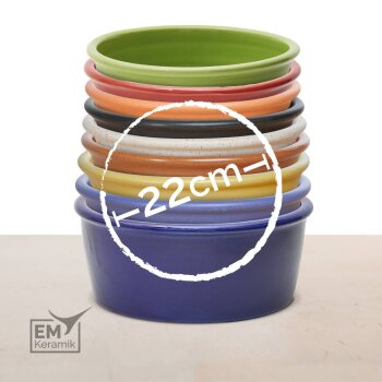 EM Keramik Hundenapf 21,5 cm Durchmesser