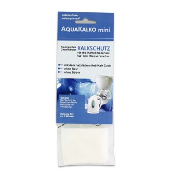Aquakalko Mini für Wasserkocher & Kaffeemaschine