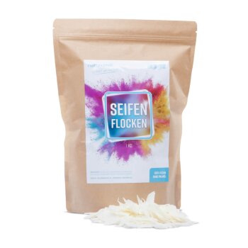 Seifenflocken 1 kg - ohne Palmöl zur Herstellung von...