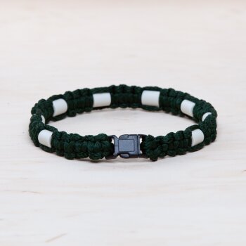 EM Keramik-Halsband - olive oliv klein bis 35 cm