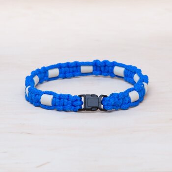 EM Keramik-Halsband - blau hellblau klein bis 35 cm