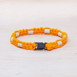 EM Keramik-Halsband - apfelsine rot klein bis 35 cm