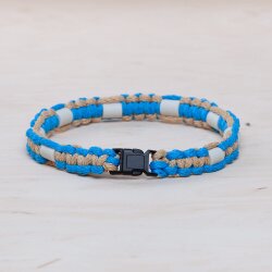 EM Keramik-Halsband - hellblau