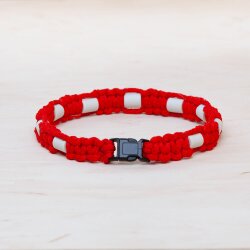 EM Keramik-Halsband - rot rot klein bis 35 cm