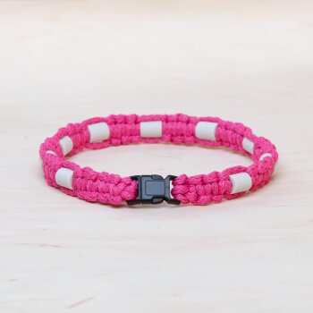 EM Keramik-Halsband - pink pink groß bis 65 cm