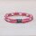 EM Keramik-Halsband - pink braun groß bis 65 cm