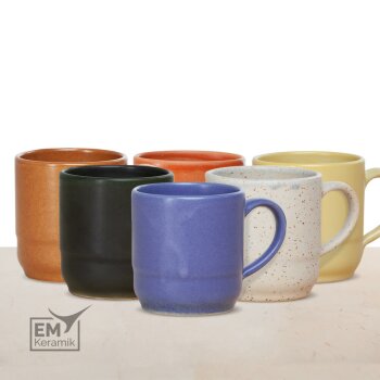 EM Keramik Kaffeetopf 0,25 L einfarbig