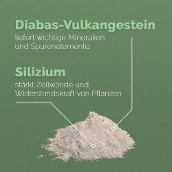 Biolit Urgesteinsmehl aus Diabas-Vulkangestein 6 kg