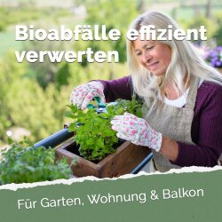 Doppel-Starterset: Bokashi Eimer - Japan schwarz