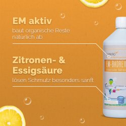 Der EM-Badreiniger 1 Liter