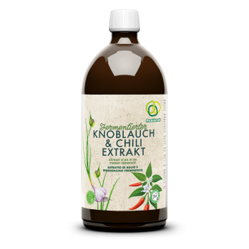 Fermentierter Knoblauch- & Chili-Extrakt 1 Liter
