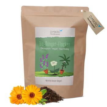 Bio-Dünger-Flocken für Zierpflanzen 1,5 kg