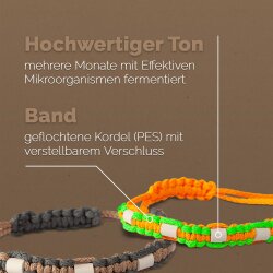 EM Keramik-Halsbänder - verstellbar - verschiedene Farben & Größen