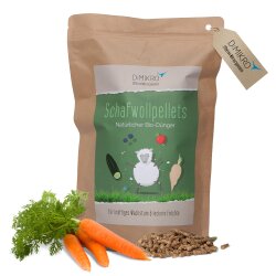 Bio Schafwollpellets für Gemüse 2,5 kg *B-Ware