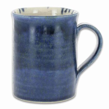 EM Keramik-Henkelbecher blau